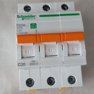 MCB 3Phase 20A Schneider