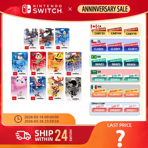 Nintendo Amiibo - Super Smash Bros. Series - joker Greninja Captain Falcon LUCARIO  ZERO SUIT SAMUS 