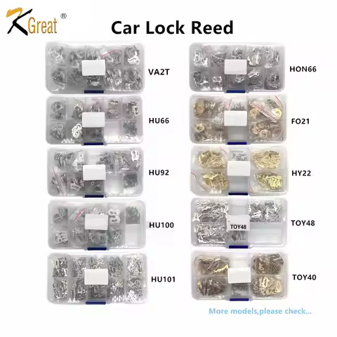 Lock Reed Lock Plate for FO21 TOY43 TOY48 HY22 HU92 HU100 HU66 HON66 SIP22 VA2T for Honda/BMW/Toyota