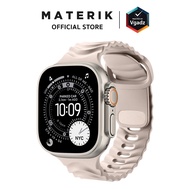 Materik สายนาฬิกาสำหรับ Apple Watch 42(3)/44/45/46/49mm รุ่น FKM Ripple Band