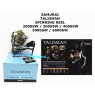 SAMURAI TALISMAN FULL METAL BODY SPINNING FISHING REEL 2000SW / 3000SW / 4000SW / 5000SW / 6000SW