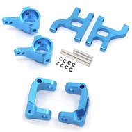Metal Front Steering Cup C Hub Carrier Suspension Arm Set for 1/10 RC Crawler Car Tamiya CC01 CC-01 