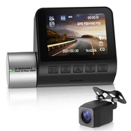 [FN] Dash Cam 4K V50 เลนส์ปรับได้ 360 GPS WIFI Dash Cam กล้องมองภาพกลางคืนรถบันทึกวิดีโอภายใน DVR มุ