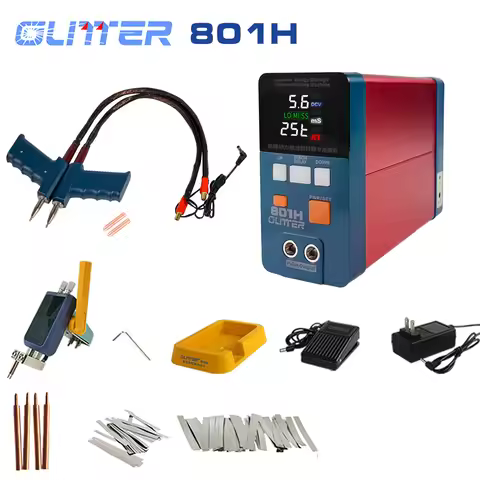 801H/D Capacitor Spot Welding Machine 21kw/12kw Energy Storage Pulse Welding For Battery Aluminum Ni