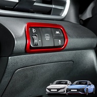 LHD/RHD Red Car For Hyundai Elantra CN7 N 2021-2025 Styling Interior Headlight Adjustion Switch Butt
