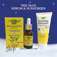 The Face Temulawak Serum &amp; Sunscreen Package (2Pcs)