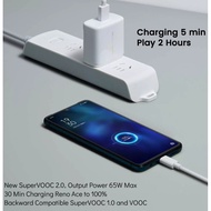 【RAME】 【High Quality】 OPPO VOOC 65W Type C/Type-C Fast Charger/Data Transfer/Quick Adapter Charging