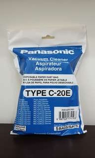 Panasonic disposable paper dust bag 吸塵機集塵紙袋  (Type C-20E)