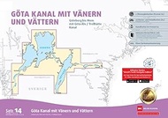 Sportbootkarten Satz 14: Göta Kanal mit Vänern und Vättern (Ausgabe 2026/2027): Göteborg bis Mem mit