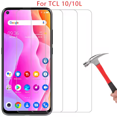 screen protector tempered glass for tcl 10 10l 5g phone case on tcl10 tcl10l l lite back cover 360 p