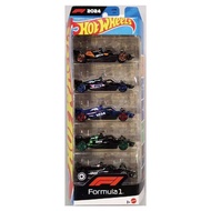 Hot Wheel 1:64รถแข่งของเล่น F1กระทิงแดงแบบสปอร์ตอัลลอยห้าแพ็คโมเดลจำลอง Mclaren แบบดึงหลังและชุดของเ