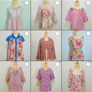 Summerfinn Pink Flower Blouse Collection - dress blouse top formal casual korean parisian look pink 