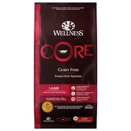 20% OFF+FREE Wipes w 22lb: Wellness CORE Grain-Free Lamb &amp; Lamb Meal Recipe Dry Dog Food
