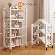 SIKU Folding Iron Rack/ Iron Sunsun Rack 5-Tier Angle Iron Rack 5-Tier Iron Rack