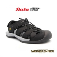 Bata WEINBRENNER SPORT SANDAL รองเท้าลำลอง รองเท้ารัดส้นผู้ชาย สีดำ รหัส 8596042