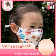 3D Kid Children Cotton face Mask washable free 2 filter (PM2.5)