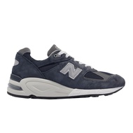New Balance 990 V2 NB Dark Blue American Retro Shoes Men's Women's Suede [YUBO] M990NB2 D Last