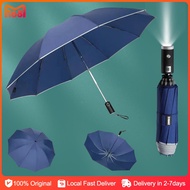 fibrella umbrella Xiaomi Automatic Protection Fibrella Umbrella Folding Open Reverse With Payong Fla