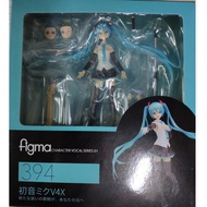 Hatsune Figma 394# miku Hatsune V4X Movable Boxed Handcrafted Office Figurine Model
