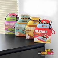 🤩Fast delivery🤩SpongeBob SquarePants Series Pat Star Rain Boots Mini Storage Bag Cartoon Crab Boss C