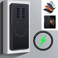 Slim Magnetic Skin Feel Phone Case for VIVO X Fold 6/Fold 5/Fold 3/3Pro/Fold 2, Borderless Cover