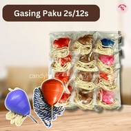 Gasing Plastic Paku Traditional Mainan Gasing Budak 2s/12s