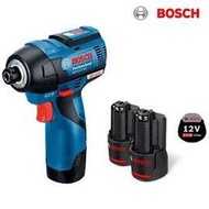 【民權橋電子】德國BOSCH 博世 雙鋰電套組 GDR 12V-EC 鋰電衝擊起子機 無刷 高低檔扭力 2段調整 免碳刷