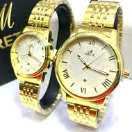 MIRETE ORIGINAL WATCH - Jam Tangan Couple Mirete Original Bahan Stainless Analog Tahan Air Tanggal A