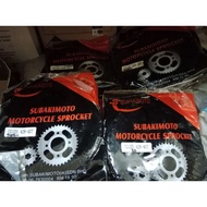 Honda CG125 CG 125 CG-125 Hawk Front Rear Sprocket Depan Balakang