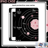 For IPad 9th Generation Case with Pencil Holder for Apple Ipad Air 1 2 3 4 5 Cover for 2022 Ipad Pro 11 10.5 9.7 10.2 10.9 Inch Case Ipad 10th 8th 7th 6th 5th 4th Generation Cases for ipad air11 M2 M4 air6 10.9 air13 Pro 13 12.9 11 2024 case