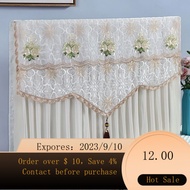 🔥Hot selling🔥 Tv dust cover50Inch55Inch65LCD TV Cover Cover Cloth Always-on Lace Cover Towel EZQI