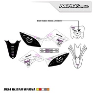 Klx 150S decal - old kawasaki decal - old klx decal sticker-klx bf-ekstream