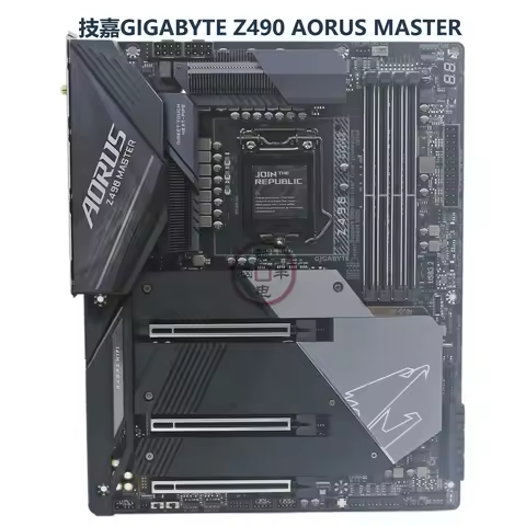 Z490 AORUS MASTER Gaming ATX Motherboard Super Sculpture LGA1200 Pin Supports Intel 10th Generation