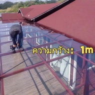 PC แผ่นอะคริลิคใส แผ่นหลังคา เคลียร์สต๊อค แผ่นอคีลิค แผ่นพลาสติกใส อคริลิคหนา แผ่นอะคริลิคใส