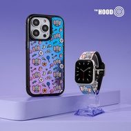 迪士尼小飛象十字壓紋牛皮Apple Watch真皮皮革錶帶 5438