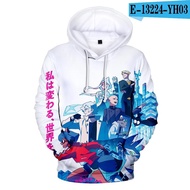 Anime New Animal Hoodie Print Swertahiets Pullovers Long Sleeve Boygirl Clothing Hoodies Hoodie