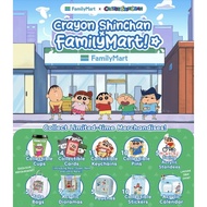 merchandise Family Mart X Crayon ShinChan Collectible Card | Acrylic Diorama Original Family Mart