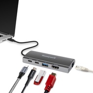 Honeywell LINK Series USB-C Hub ด็อกกิ้งสเตชั่น 5in1-14in1 ต่อจอ ชาร์จเร็ว LAN/SD/HDMI