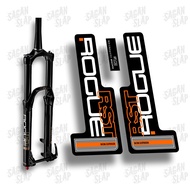 Rst Rogue Sticker Decal Fork Mtb Downhill