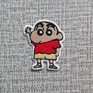 Iron Patch Crayon Sinchan Says Hello