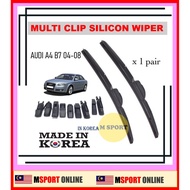 AUDI A4 B7 2004-2008 MULTICLIP SILICON WIPER SIZE-22''+22''