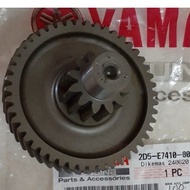 2D5-E7410-00 MAIN AXLE COMP NOUVO (5LW-E7410-00 5MX-E7410-10) ORIGINAL YAMAHA