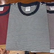 Daigou Brooks Brothers Brooks Brothers Men's Summer T-Shirt Loose Round Neck Striped Short-Sleeved B