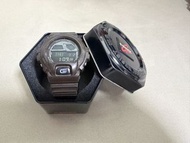99%新 Casio G-shock GB-6900AA-5 防水藍芽電子錶連盒 啡黑色