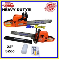 CHAIN SAW HASQ8800 22'' HASQVANA 461 HEAVY DUTY Chainsaw Mesin Tebang Pokok [READY STOCK]