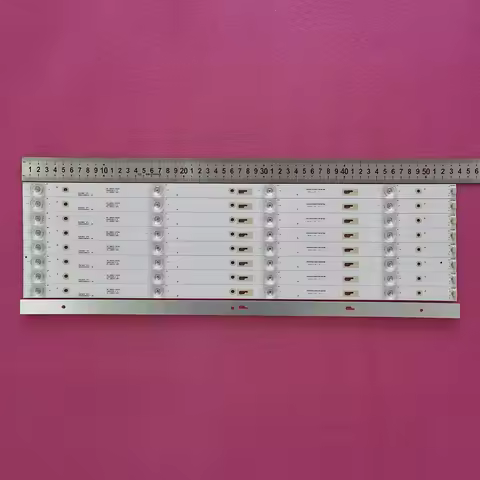 New 9pcs/set LED Backlight Strip For T55FSM5040 55D1800 55HR332M04A1 V8 4C-LB550T-HR7 le4ra2r0 37327