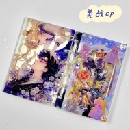 Meizhan A7 loose-leaf acrylic flip notebook cute and girly high aesthetic appeal anime student