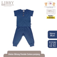 LIBBY FAVE SET Setelan Oblong Pendek dan Celana Panjang