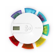 Smart Pill Box Portable Pill Electronic Reminder One Week Timing 7 Days Medicine Storage Box Splitte