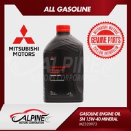 Mitsubishi Genuine Parts: MINERAL GASOLINE ENGINE OIL SN 15W-40